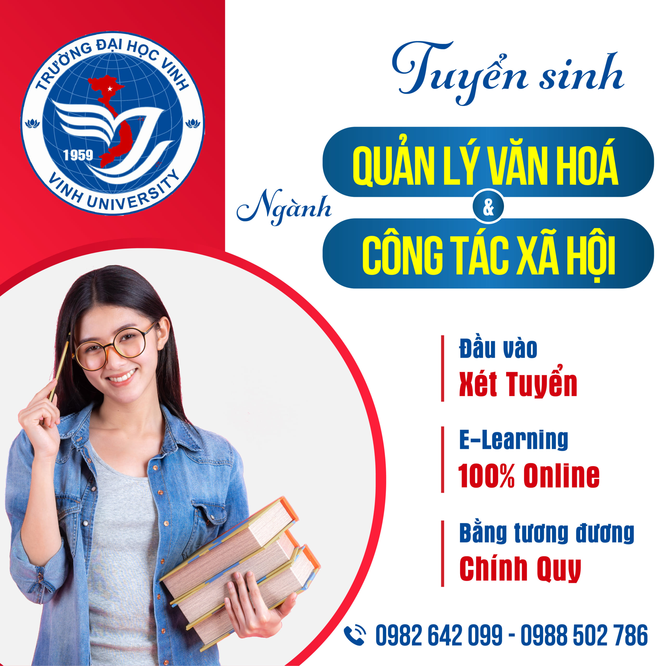 Tuyển Sinh Quản Lý Văn Hóa – Học 100% Online