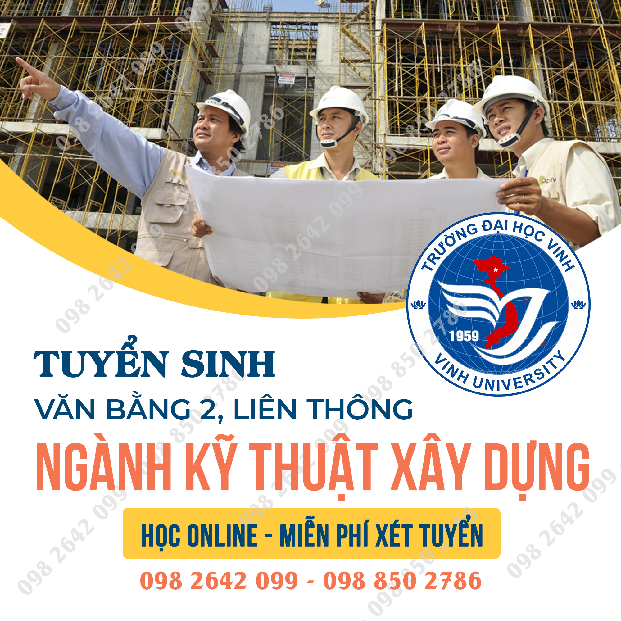 HỌC ONLINE 100% – LẤY BẰNG KỸ SƯ XÂY DỰNG