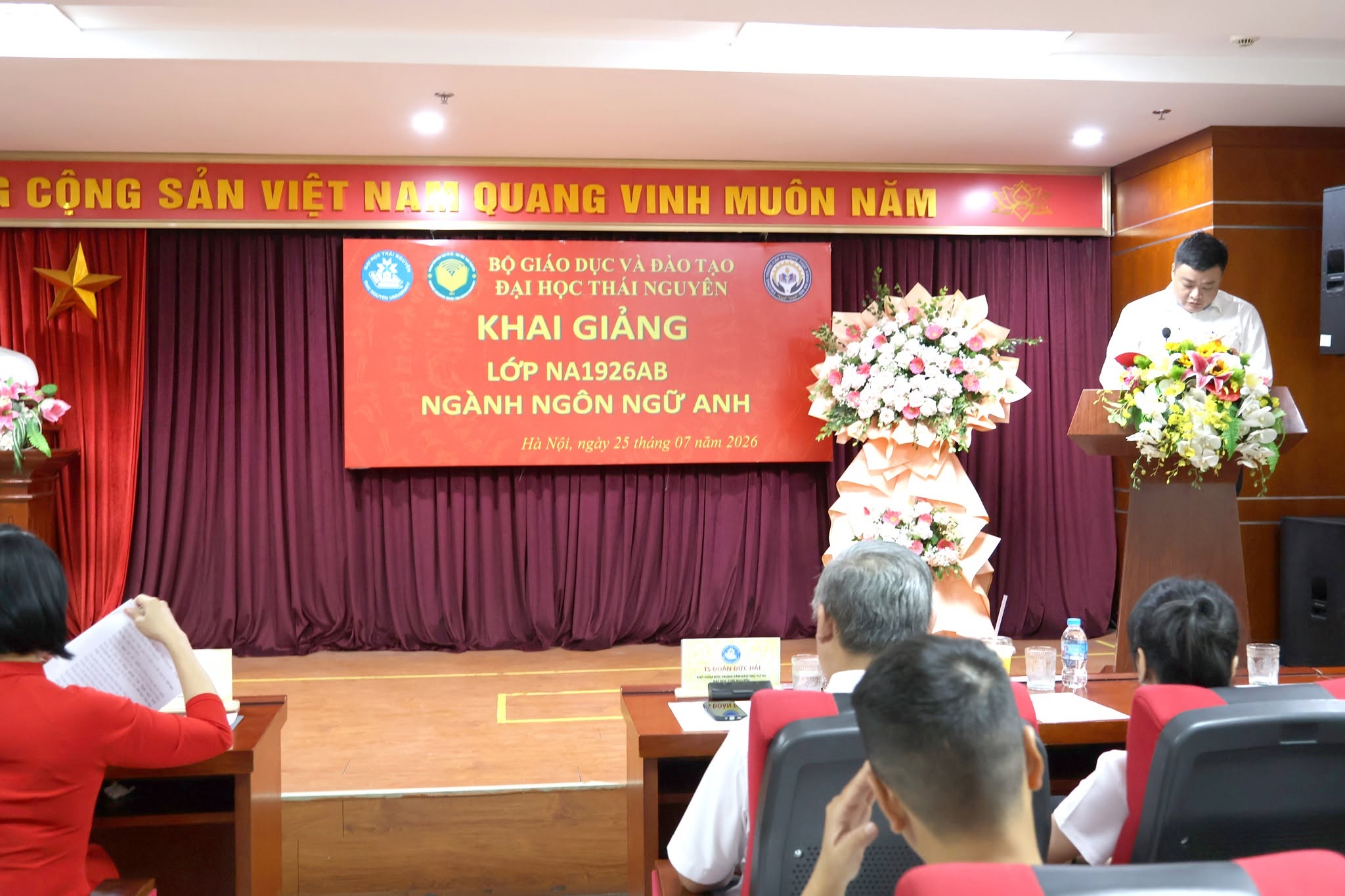 Khai Giảng Cử Nhân Ngôn Ngữ Anh Đại Học Thái Nguyên Tại Hà Nội